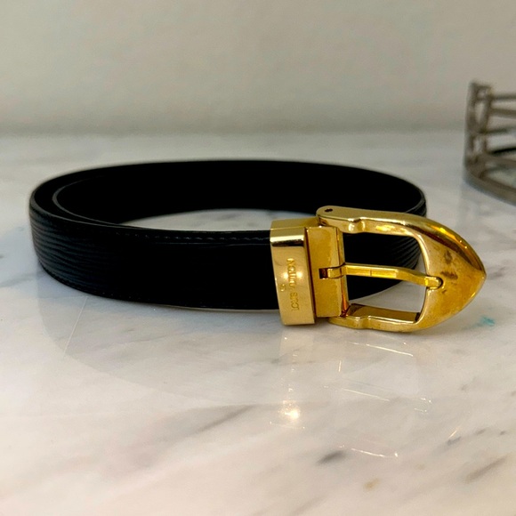 Authentic Louis Vuitton Epi Ceinture Leather 110/44 belt - Picture 1 of 14